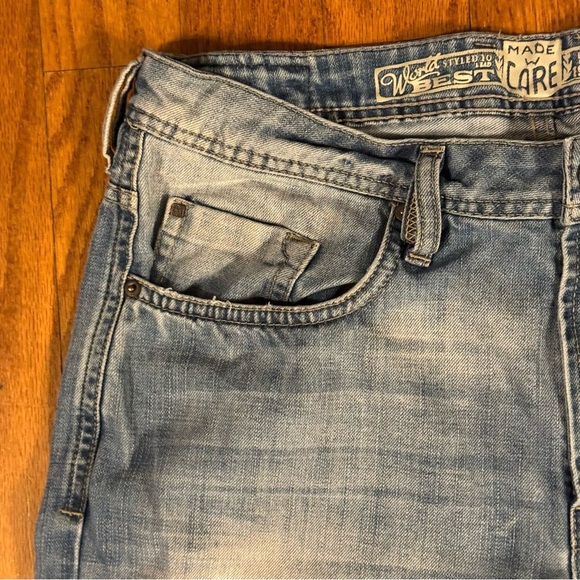 Driven Basic Jeans Men's Blue Jeans Size W34 L30 - Picture 4 of 6